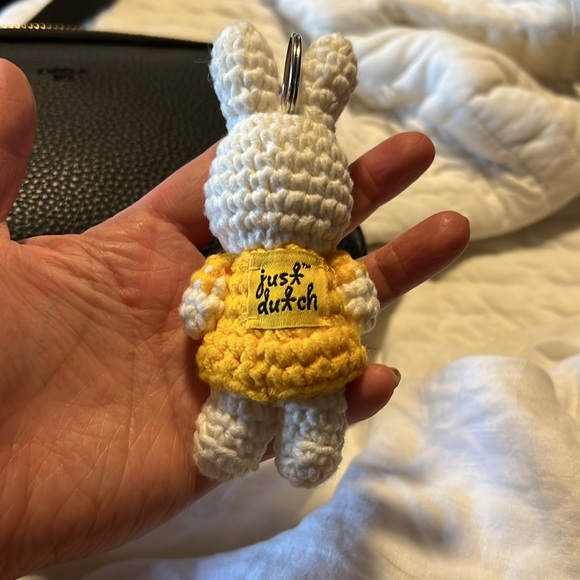 Miffy keychain urban outfitters crochet bag charm - Picture 2 of 2